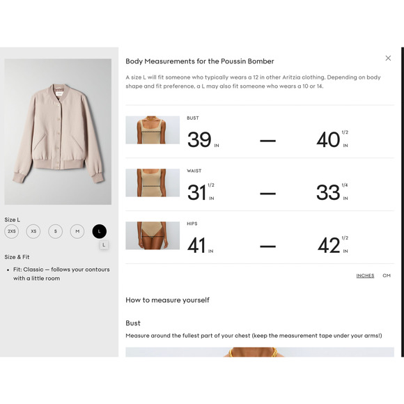 Aritzia Wilfred Womens POUSSIN BOMBER Jacket Concrete Beige Casual Lightweight - Picture 2 of 12